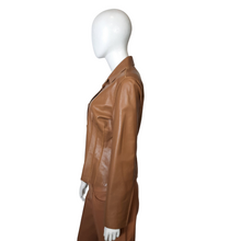 Load image into Gallery viewer, Uffizi Leather Jacket Size 10
