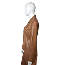 Load image into Gallery viewer, Uffizi Leather Jacket Size 10
