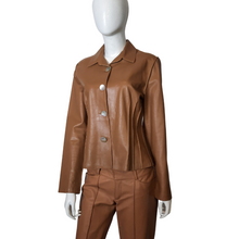 Load image into Gallery viewer, Uffizi Leather Jacket Size 10
