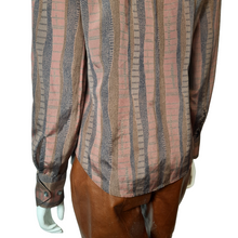 Load image into Gallery viewer, Tucci Vintage 1960s Silk Blouse Size S
