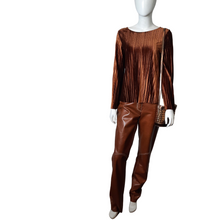 Load image into Gallery viewer, Santacroce Firenze Leather Trousers Size 44
