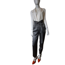 Load image into Gallery viewer, Richard Chai Fold Over Slouchy Trousers Size 2
