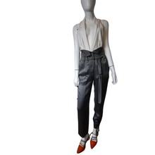 Load image into Gallery viewer, Richard Chai Fold Over Slouchy Trousers Size 2