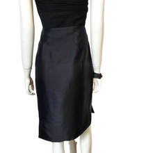 Load image into Gallery viewer, Vintage Chado Ralph Rucci Black Pencil Skirt Size 12