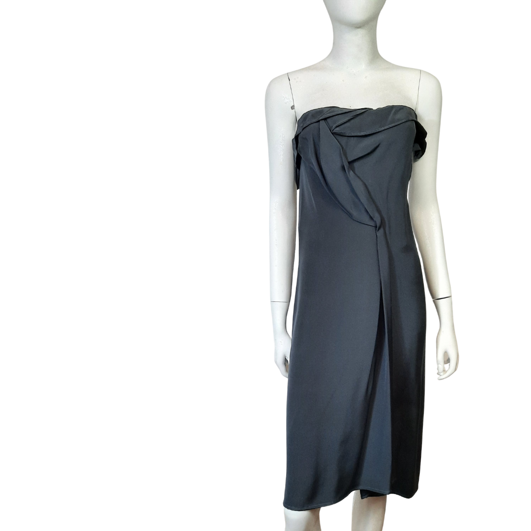 Michel Mayer Strapless Cocktail Dress Size S
