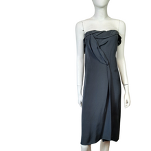 Load image into Gallery viewer, Michel Mayer Strapless Cocktail Dress Size S
