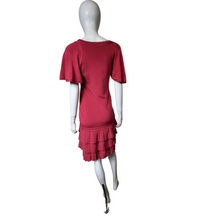 Load image into Gallery viewer, Karen Millen Pink, Pleated Hem Dress, Size 3