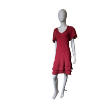 Load image into Gallery viewer, Karen Millen Pink, Pleated Hem Dress, Size 3
