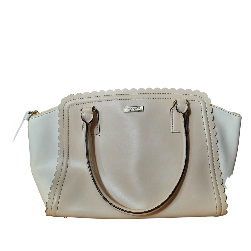 Kate Spade Cashew Beige Marguerite Road Leather Tot