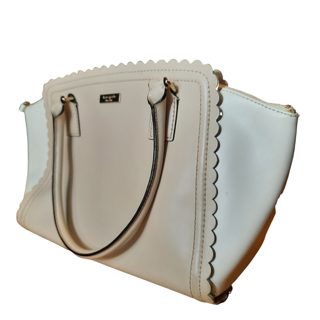 Kate Spade Cashew Beige Marguerite Road Leather Tot