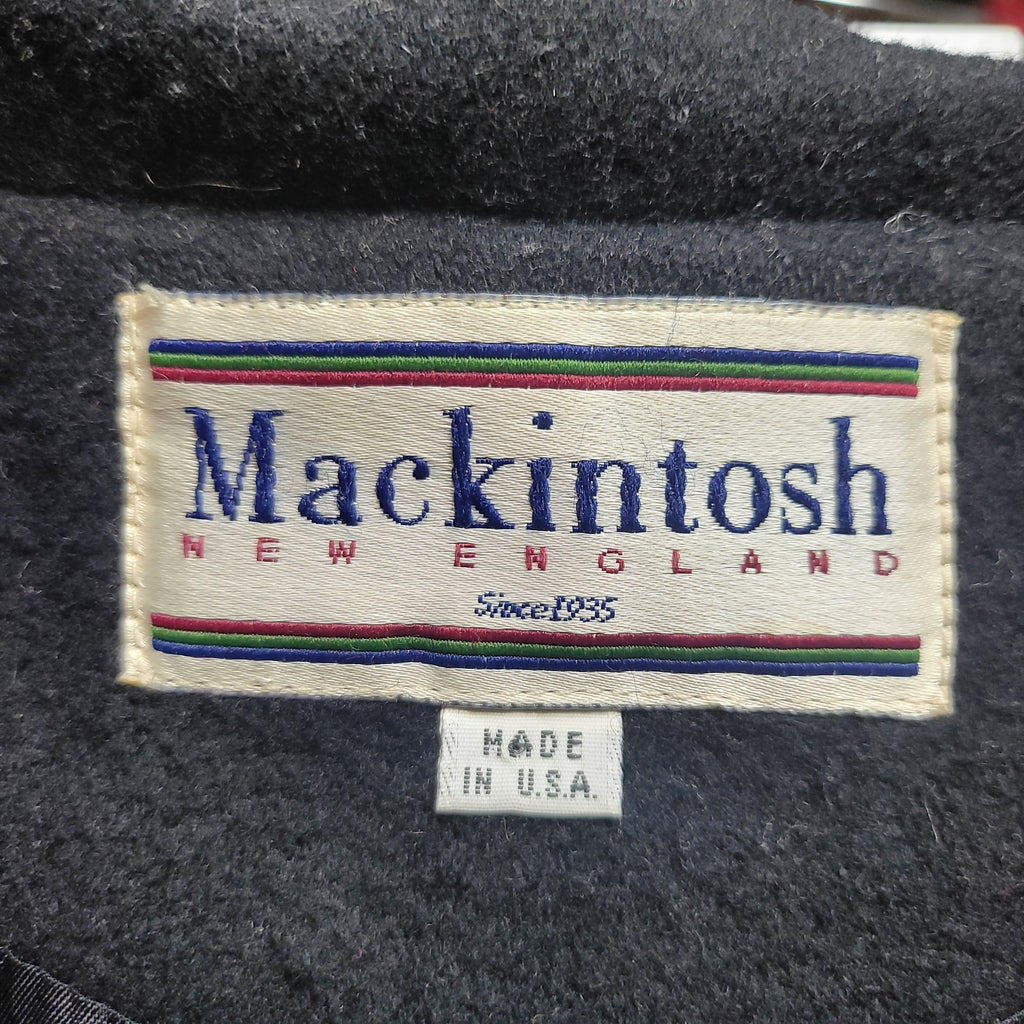 Vintage Clothing Labels -90s Mackintosh New England Wool Peacoat