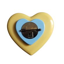 Load image into Gallery viewer, Missoni Bakelite Jumbo Heart Pin
