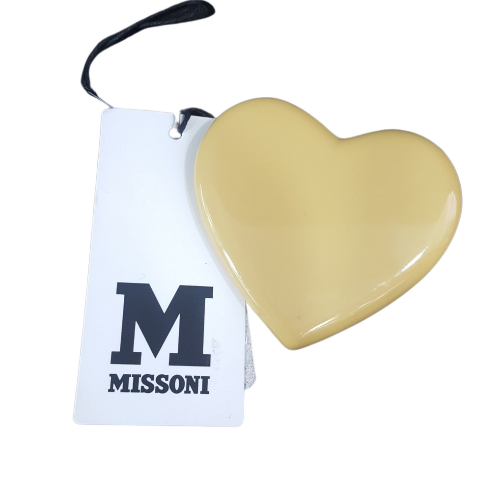 Missoni Bakelite Jumbo Heart Pin