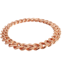 Load image into Gallery viewer, Marc Jacobs Flat Link Rosegold Bangle