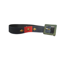 Load image into Gallery viewer, Vintage - Belts - Tartan - Leather 
