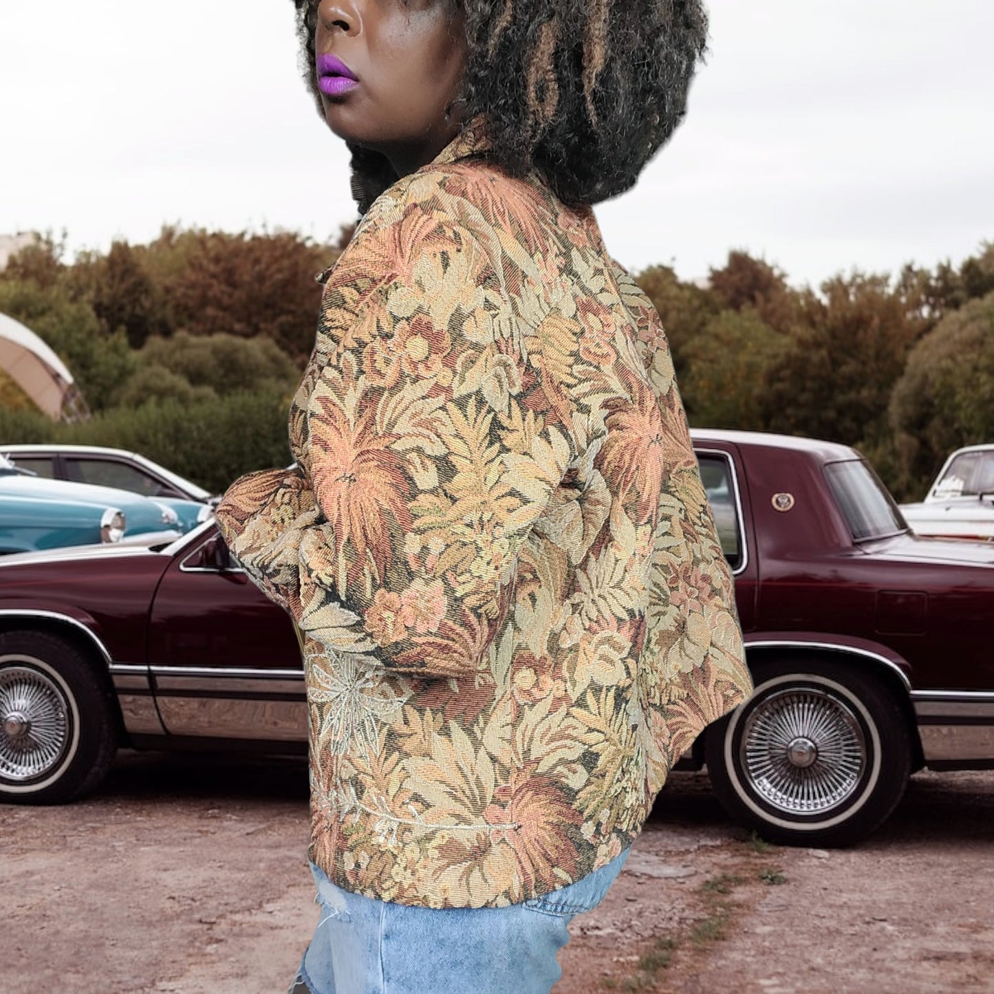  Vintage Trucker Jackets, 90s Vintage Clothes,Lucille Golden Vintage