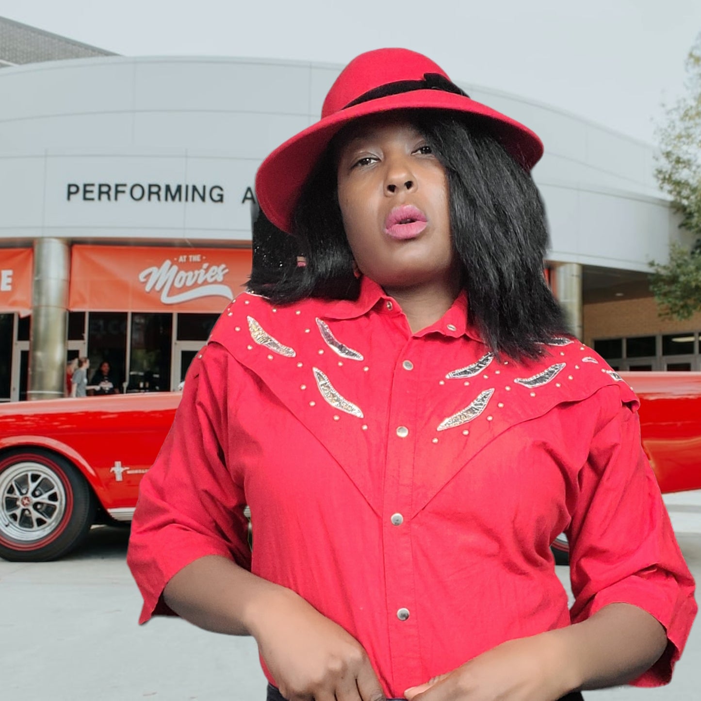 70s Snap Button Cow Girl Shirt