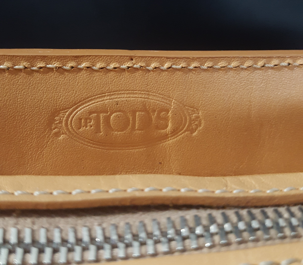 Tod's Studded Leather Tote