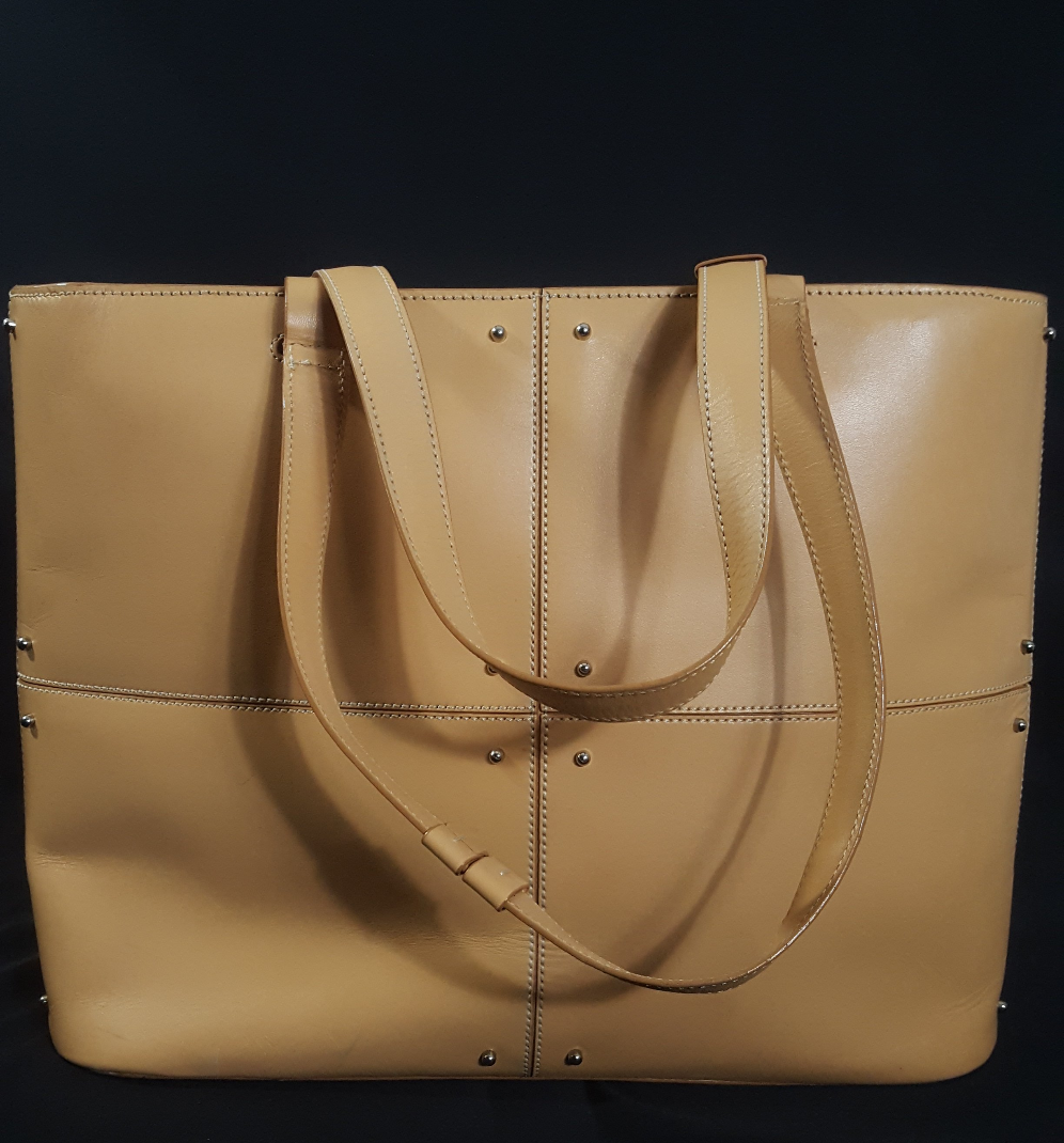Tod's Studded Leather Tote