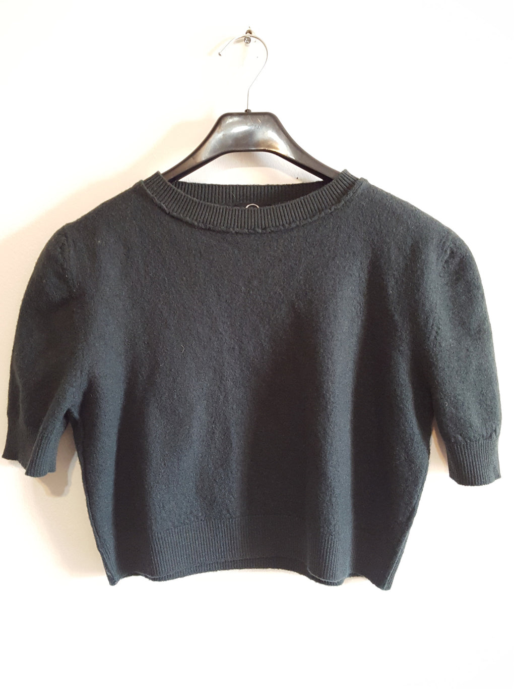 Alexander McQueen MCQ Cropped Wool Top sz. S, Sample Sale, Sweaters, Alexander McQueen, [shop_name