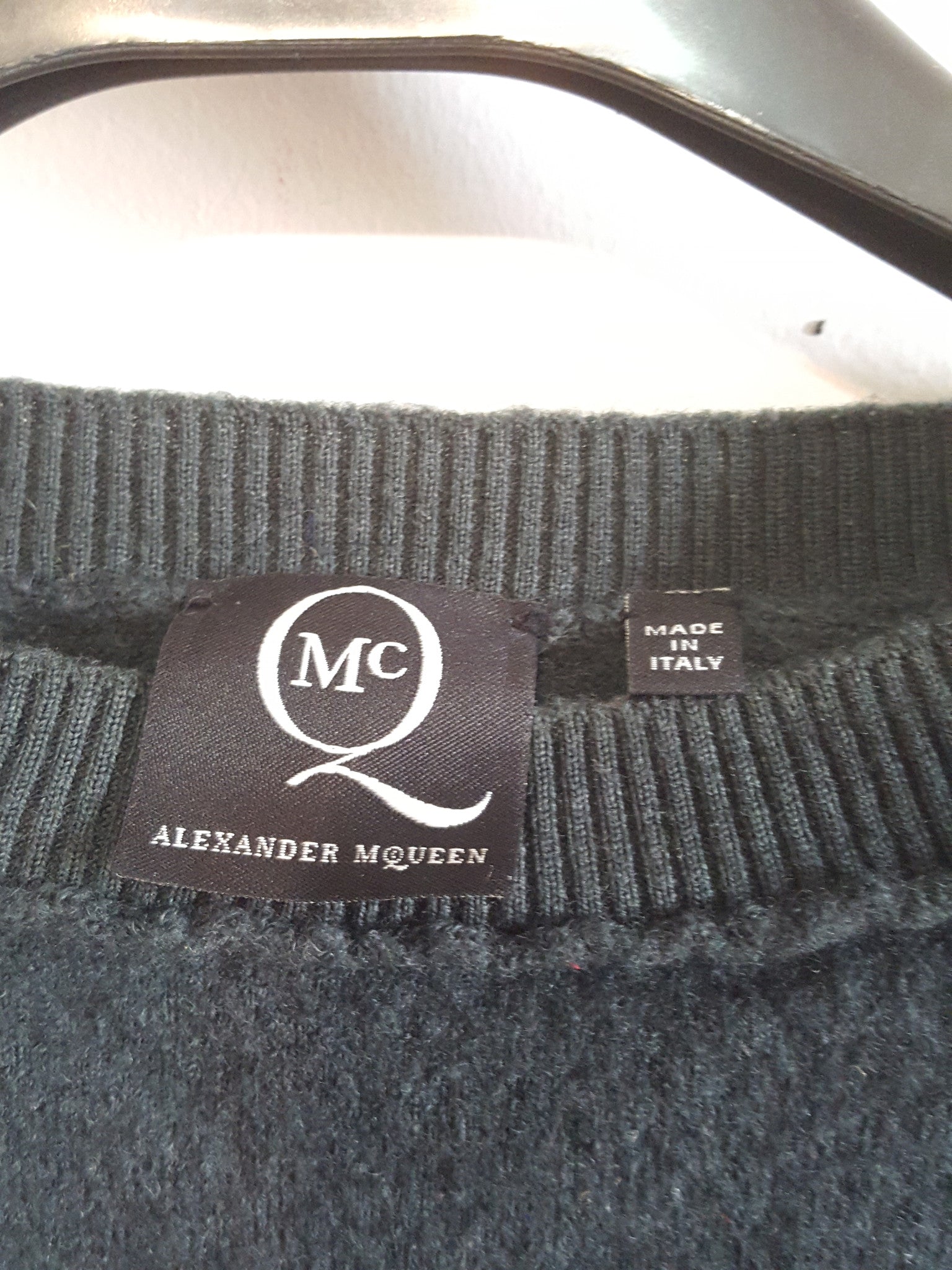 Alexander McQueen MCQ Cropped Wool Top sz. S, Sample Sale, Sweaters, Alexander McQueen, [shop_name