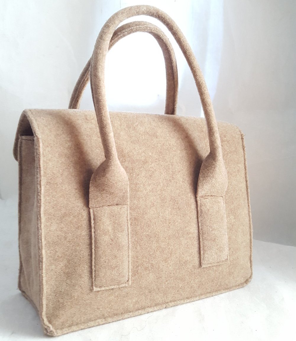 Handmade Felt Satchel, Handbags, Wells Resale and Co, [shop_name