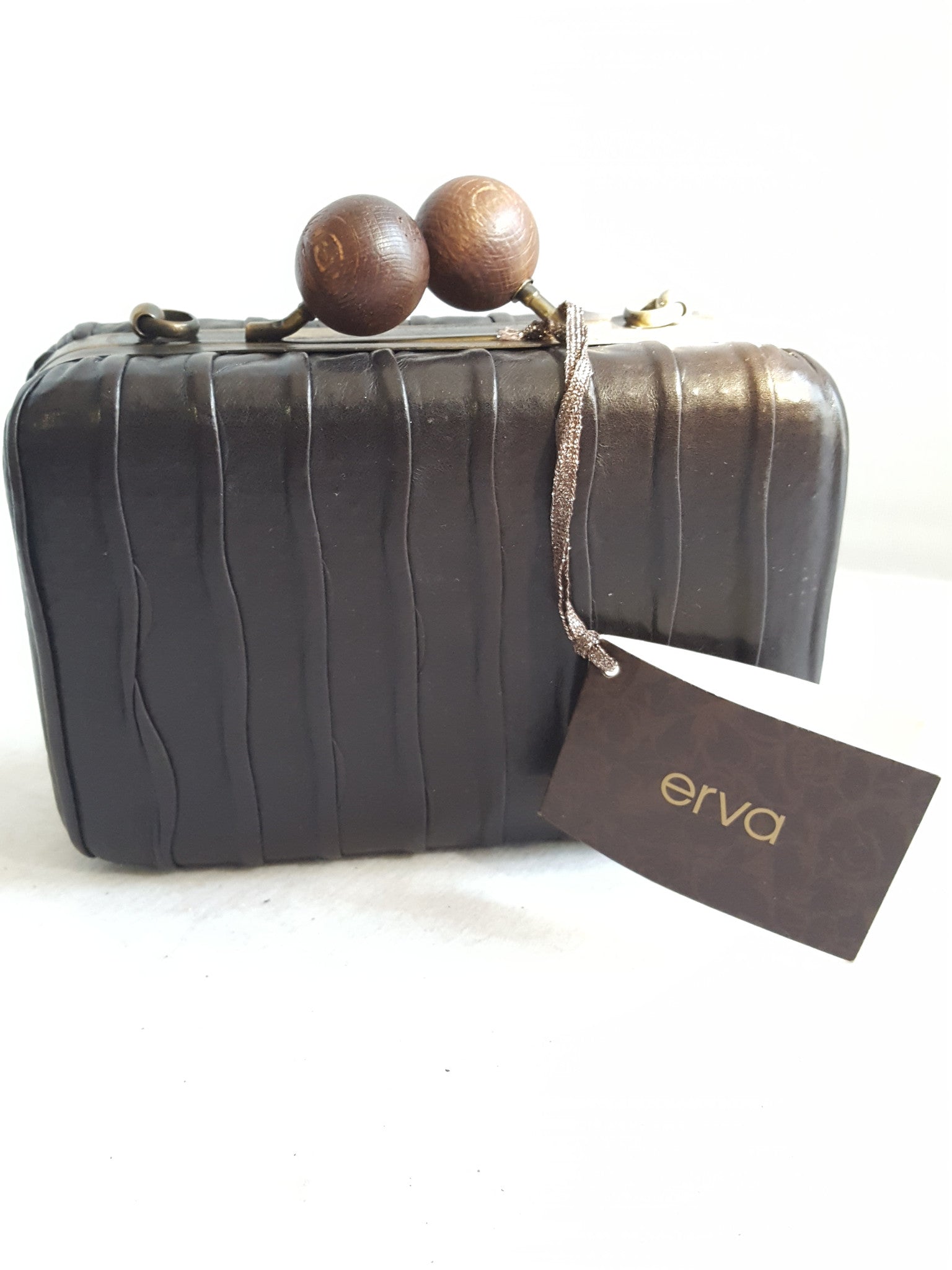 Erva Leather Clutch, Accessories, Erva, [shop_name