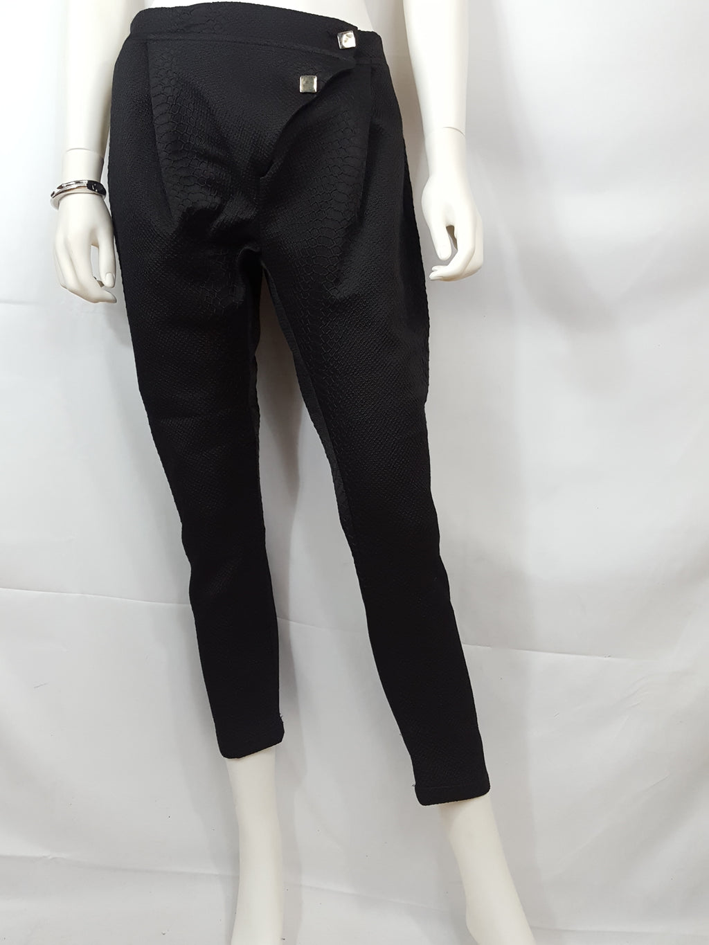 Amber Sakai Snake Embossed Dress Pants sz. 4, Pants, Amber Sakai, [shop_name