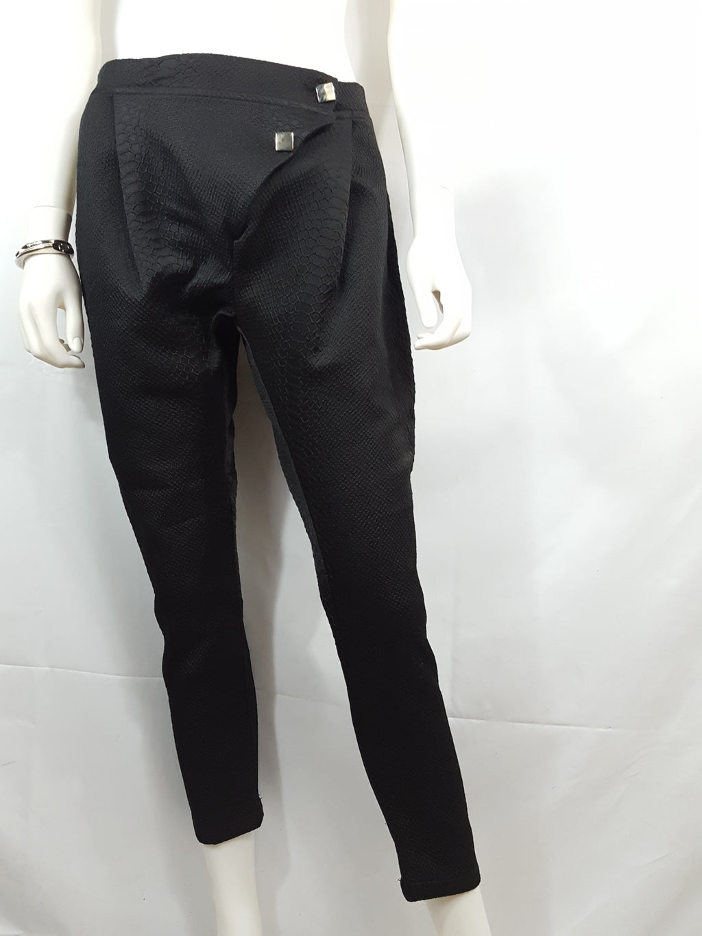 Amber Sakai Snake Embossed Dress Pants sz. 4, Pants, Amber Sakai, [shop_name
