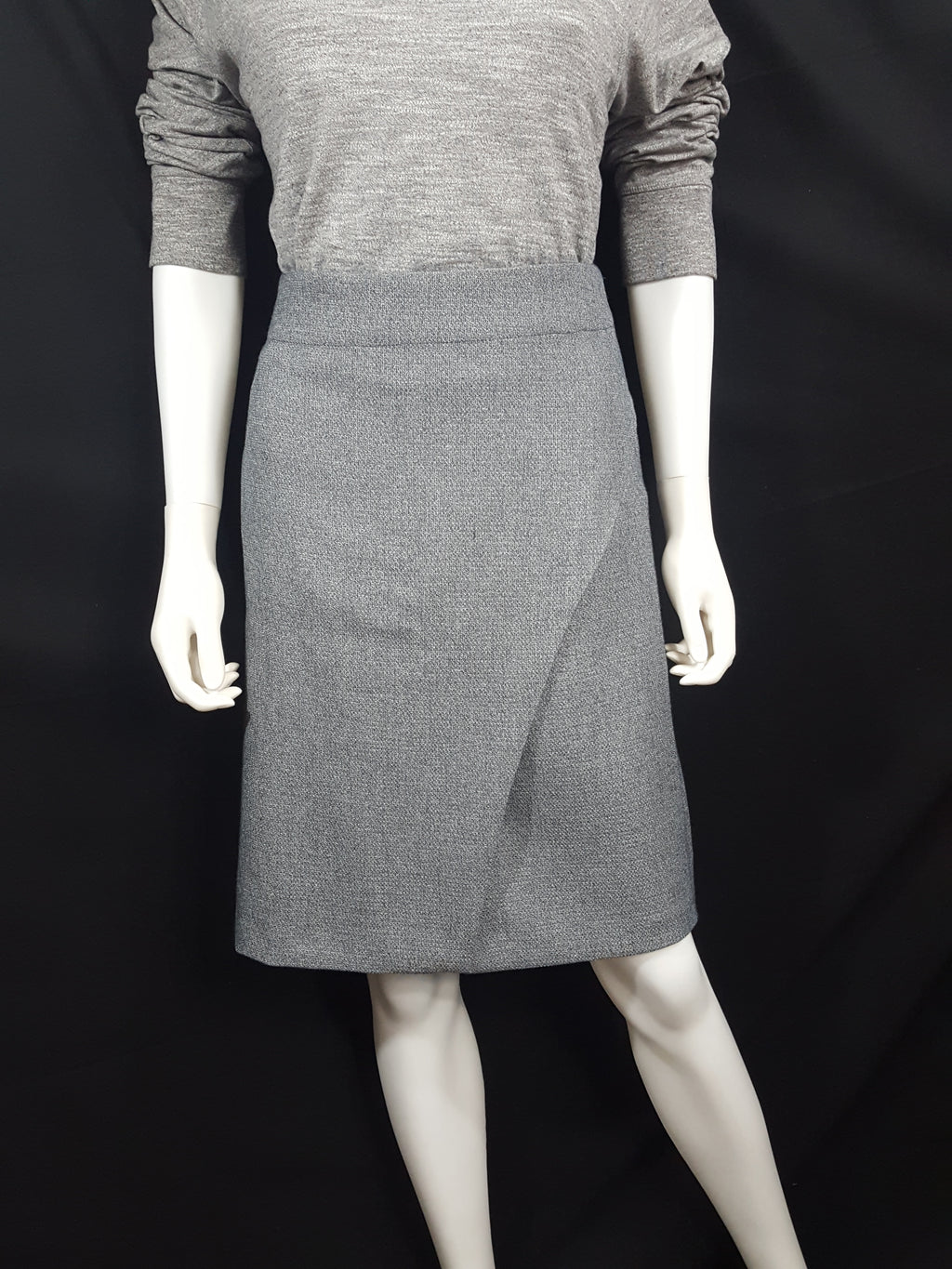 Ellie Kai Gray Tweed Pencil Skirt sz. 12, Skirts, Ellie Kai, [shop_name