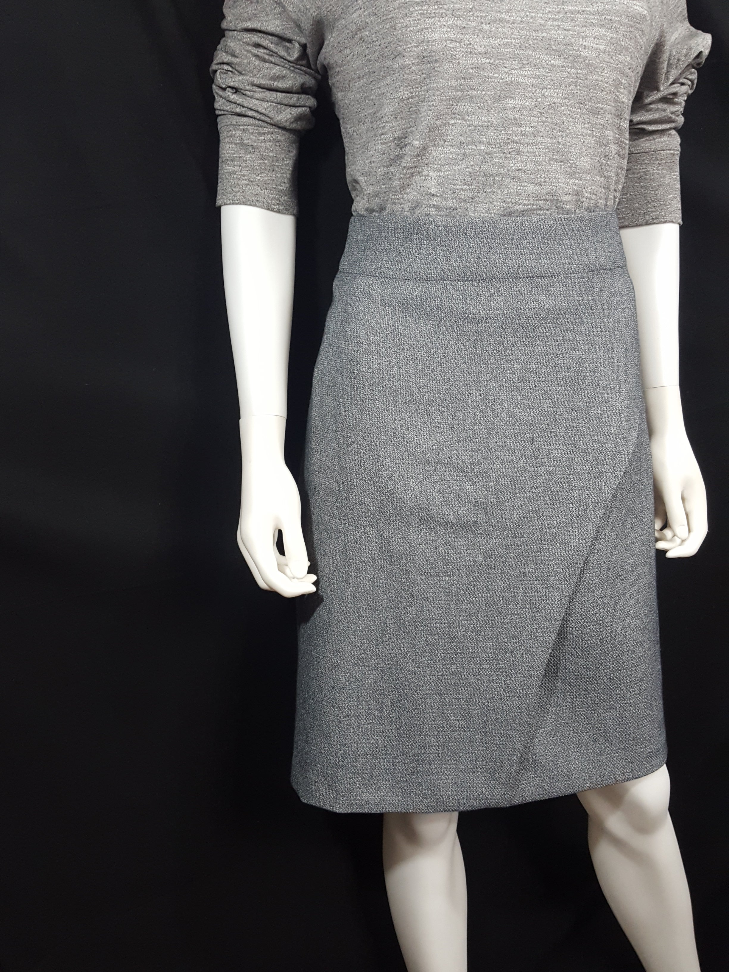 Ellie Kai Gray Tweed Pencil Skirt sz. 12, Skirts, Ellie Kai, [shop_name