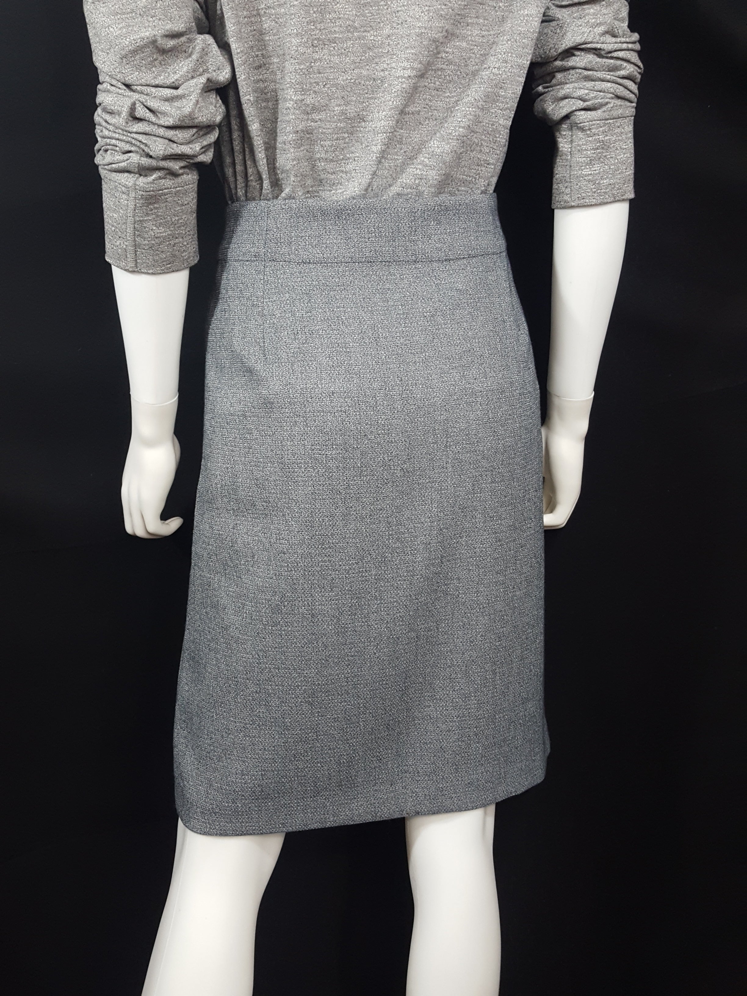 Ellie Kai Gray Tweed Pencil Skirt sz. 12, Skirts, Ellie Kai, [shop_name