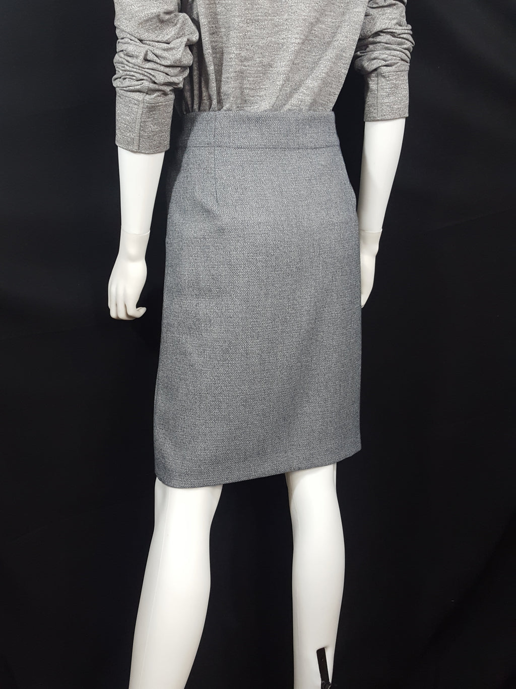 Ellie Kai Gray Tweed Pencil Skirt sz. 12, Skirts, Ellie Kai, [shop_name