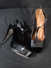 Load image into Gallery viewer, Elizabeth &amp; James Patent Leather T-strap Heels size 9, Shoes, Elizabeth &amp; James, [shop_name
