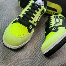 Load image into Gallery viewer, Bally Yellow Fluorescent Kuba Sneakers Size 9

