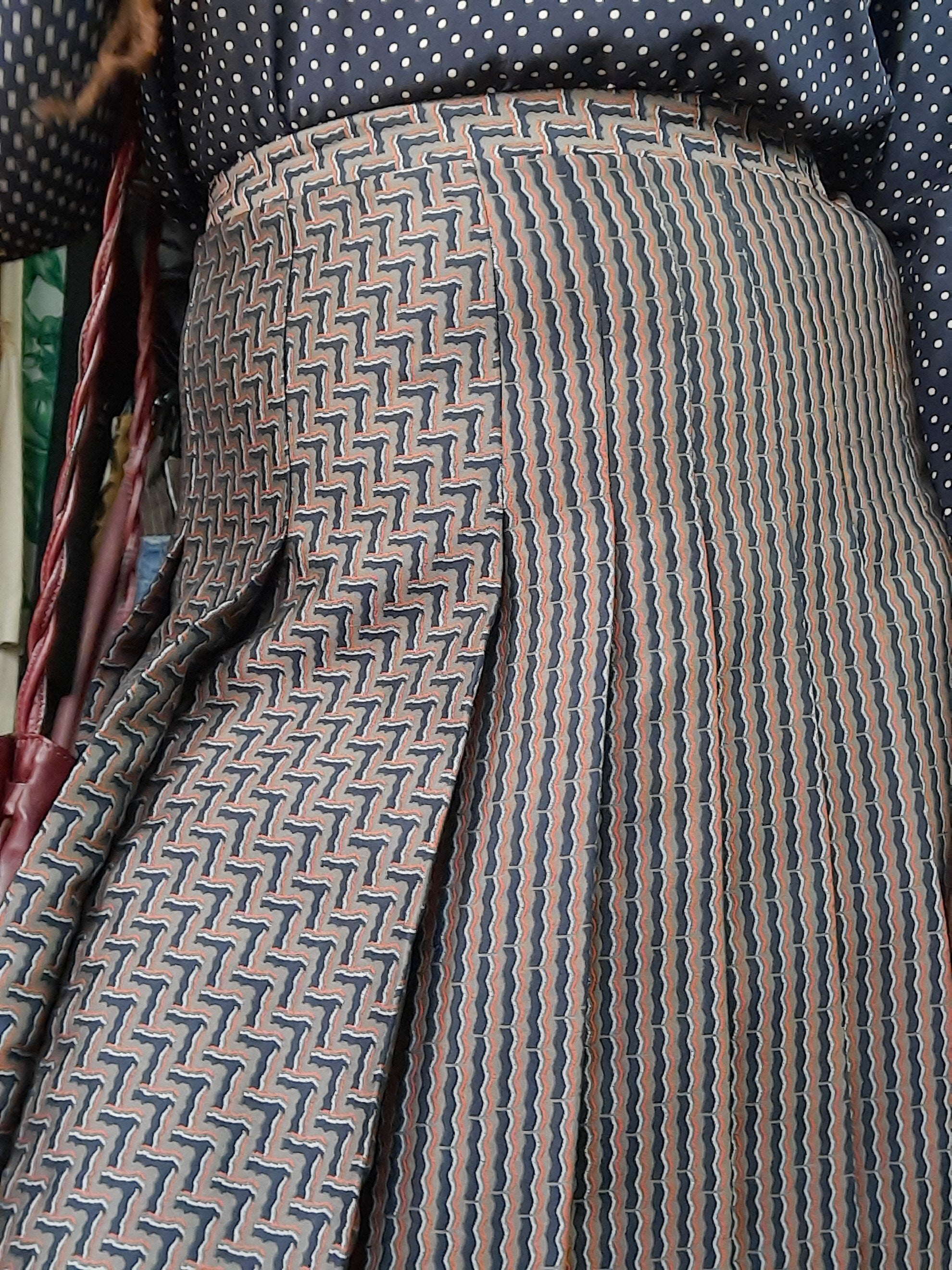 Diane von Furstenberg Ava Khaki Brown Skirt sz. 12