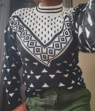 Load image into Gallery viewer, Lucille Golden - Vintage - Unisex - Sweaters -Ski 
