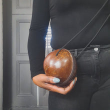 Load image into Gallery viewer, Chocolate Galaxy Coconut Purse
