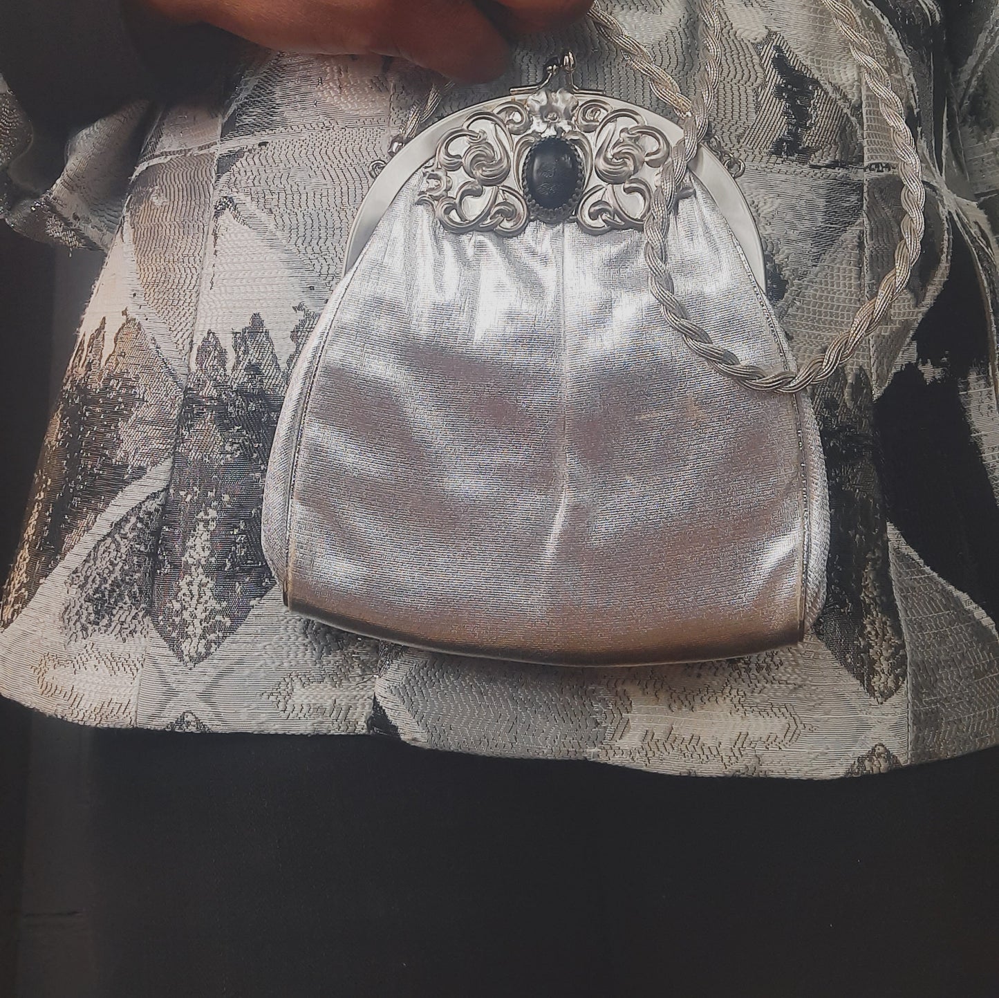 1950s Vintage Harry Levine  Clasp Bag