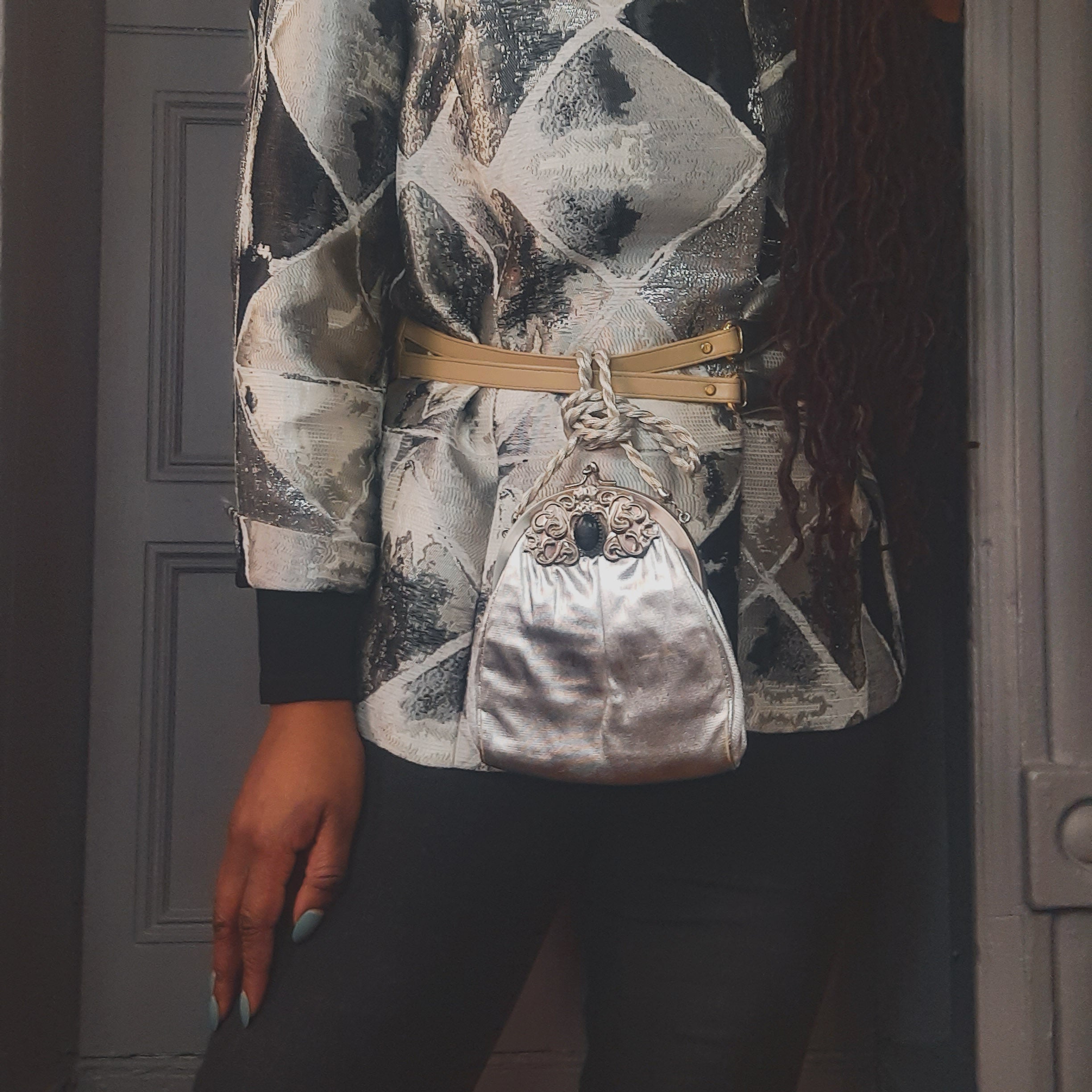 1950s Vintage Harry Levine  Clasp Bag