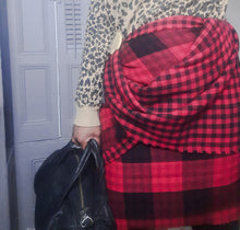 Load image into Gallery viewer, Lane Bryant Plaid Blanket Scarf
