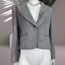 Load image into Gallery viewer, Vintage Blazers-90s Fashion-Molasani Tweed Blazer- Lucille Golden Vintage
