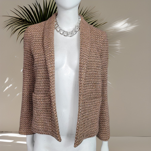 70s Vintage Tweed Jacket Charlotte Ford For Lord & Taylor Tweed Blazer