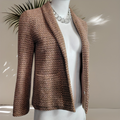 70s Vintage Tweed Jacket Charlotte Ford For Lord & Taylor Tweed Blazer