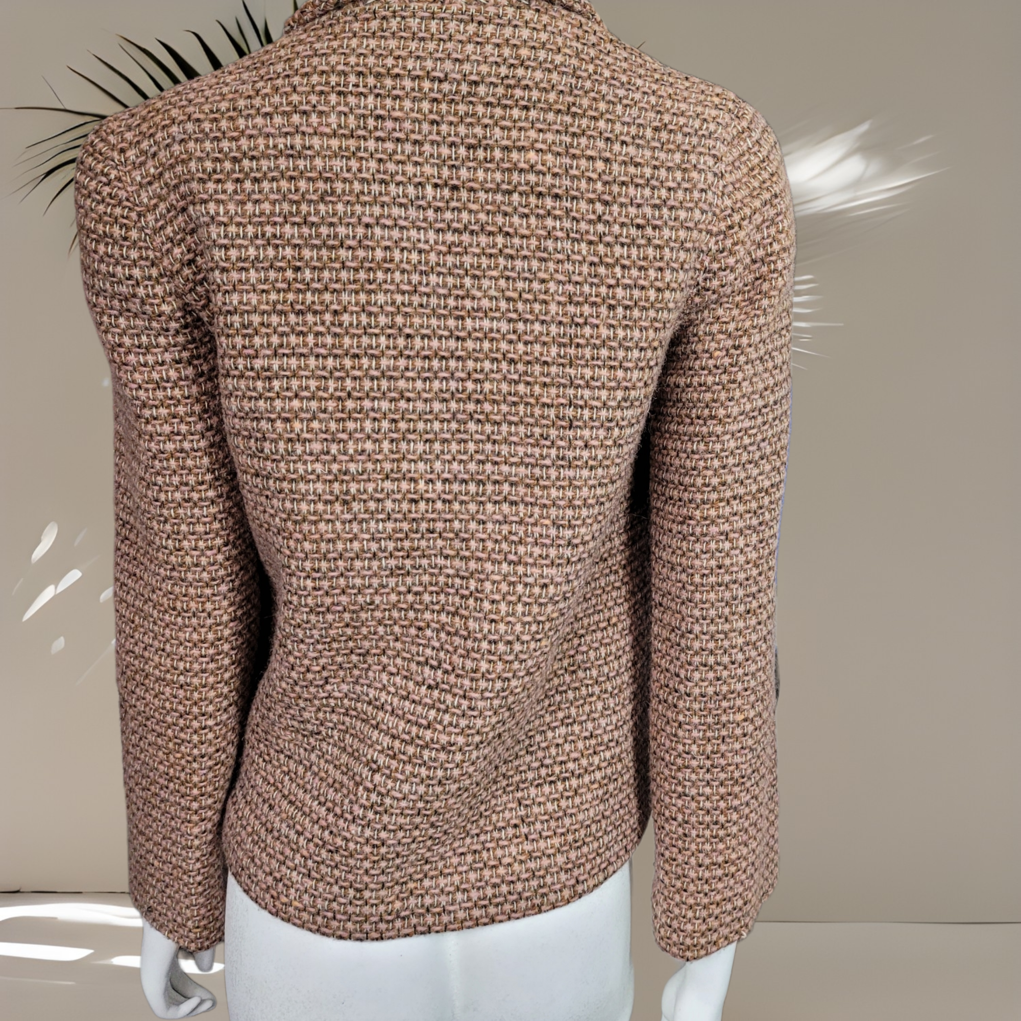 70s Vintage Tweed Jacket Charlotte Ford For Lord & Taylor Tweed Blazer