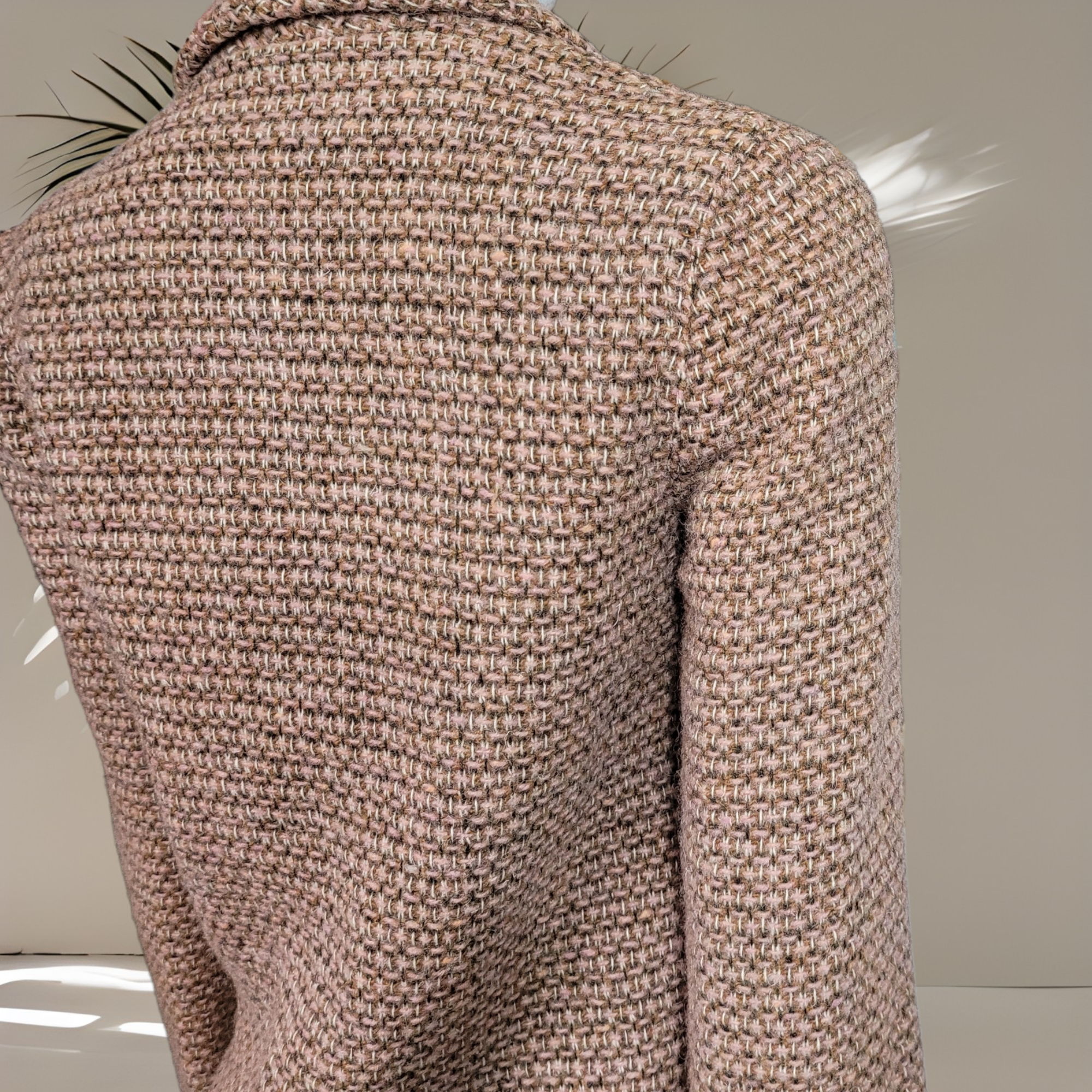 70s Vintage Tweed Jacket Charlotte Ford For Lord & Taylor Tweed Blazer