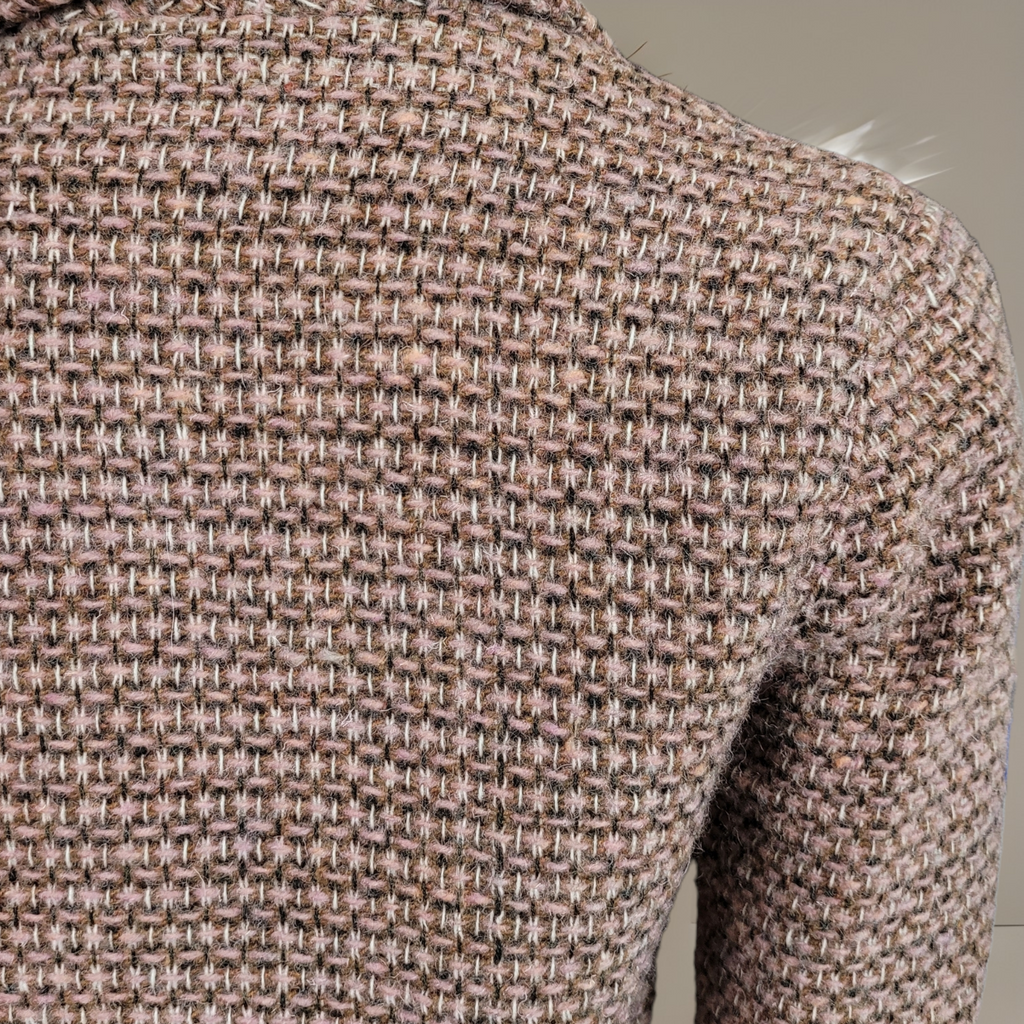 70s Vintage Tweed Jacket Charlotte Ford For Lord & Taylor Tweed Blazer