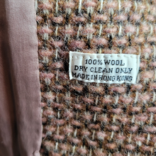 Load image into Gallery viewer, 70s Vintage Tweed Jacket Charlotte Ford For Lord &amp; Taylor Tweed Blazer
