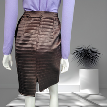 Load image into Gallery viewer, 90s Brown Vintage Pencil Skirts Dior Boutique Size M
