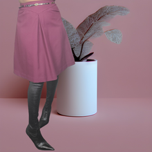 Load image into Gallery viewer, 70s Yolk Skirt, Highwaist A Line Skirt
